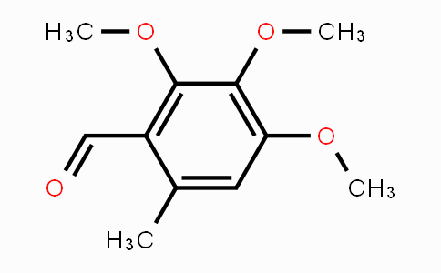 CAS No. 22383-85-3, 2,3,4-trimethoxy-6-methylbenzaldehyde
