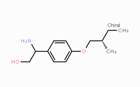 CAS No. 1286835-88-8, 2-amino-2-(4-((S)-2-methylbutoxy)phenyl)ethanol