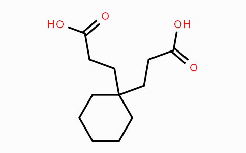CAS No. 4378-96-5, 3,3'-(cyclohexane-1,1-diyl)dipropanoic acid