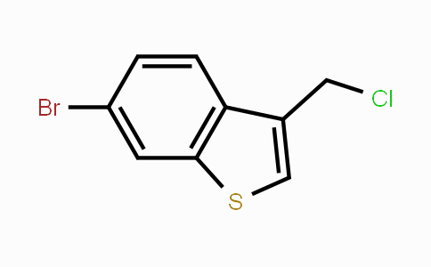 CAS No. 1132943-49-7, 6-bromo-3-(chloromethyl)benzo[b]thiophene