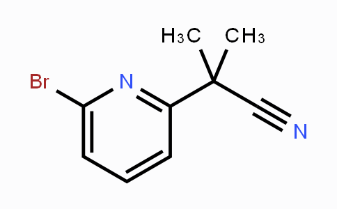 MC447289 | 1093879-76-5 | 2-(6-bromopyridin-2-yl)-2-methylpropanenitrile