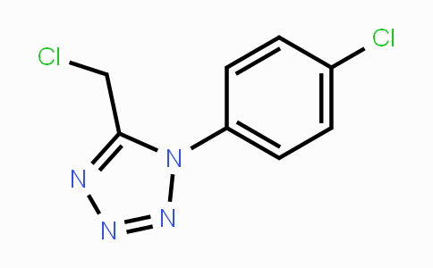 CAS No. 858483-88-2, 5-(chloromethyl)-1-(4-chlorophenyl)-1H-tetrazole