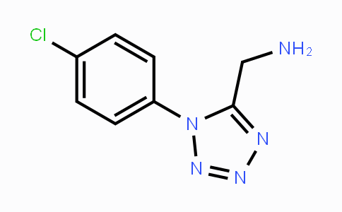 CAS No. 1105192-80-0, (1-(4-chlorophenyl)-1H-tetrazol-5-yl)methanamine