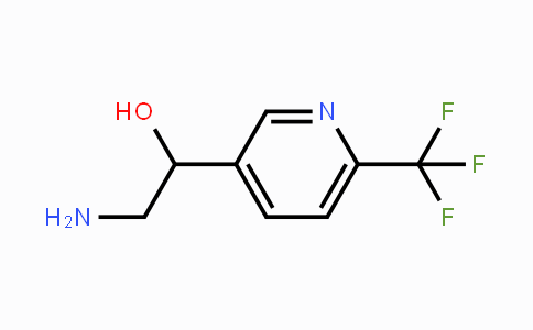 CAS No. 1196156-87-2, 2-amino-1-(6-(trifluoromethyl)pyridin-3-yl)ethanol