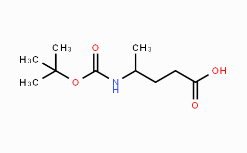 CAS No. 172833-22-6, 4-(tert-butoxycarbonylamino)pentanoic acid