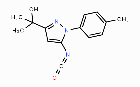 CAS No. 499972-03-1, 3-tert-butyl-5-isocyanato-1-p-tolyl-1H-pyrazole