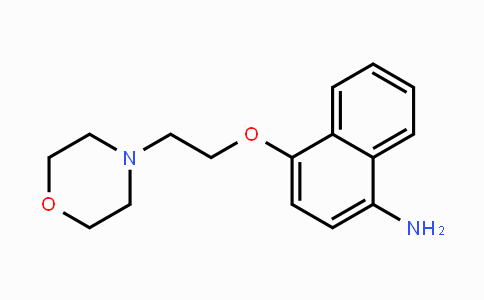 MC447368 | 317806-90-9 | 4-(2-morpholinoethoxy)naphthalen-1-amine
