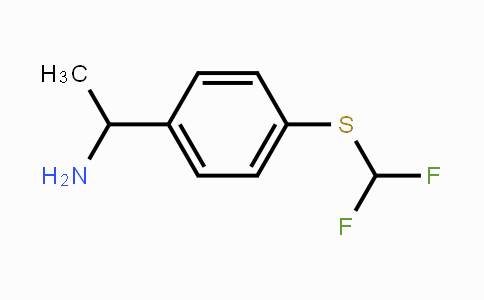 CAS No. 135132-44-4, 1-(4-(difluoromethylthio)phenyl)ethanamine