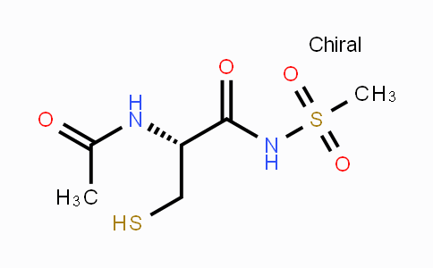 CAS No. 1200836-86-7, (R)-2-acetamido-3-mercapto-N-(methylsulfonyl)propanamide