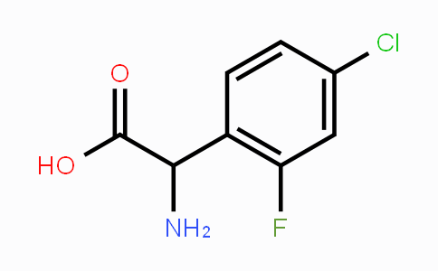 CAS No. 1239646-78-6, 2-amino-2-(4-chloro-2-fluorophenyl)acetic acid
