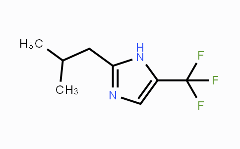 CAS No. 33469-27-1, 2-isobutyl-5-(trifluoromethyl)-1H-imidazole