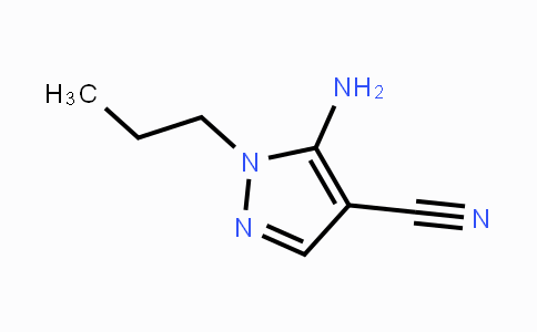CAS No. 4788-14-1, 5-amino-1-propyl-1H-pyrazole-4-carbonitrile