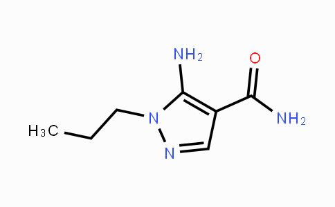 CAS No. 145864-66-0, 5-amino-1-propyl-1H-pyrazole-4-carboxamide