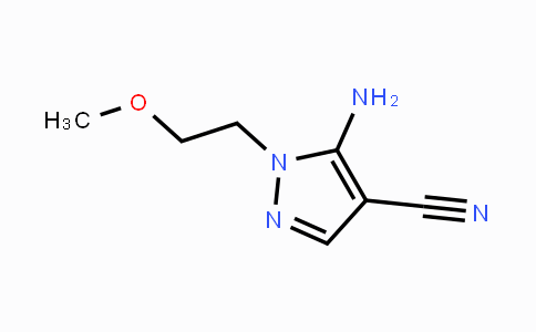 MC447398 | 4788-16-3 | 5-amino-1-(2-methoxyethyl)-1H-pyrazole-4-carbonitrile