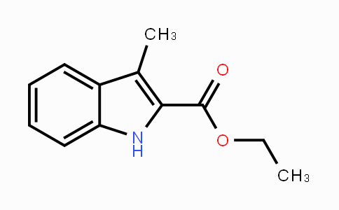 CAS No. 20032-31-9, ethyl 3-methyl-1H-indole-2-carboxylate