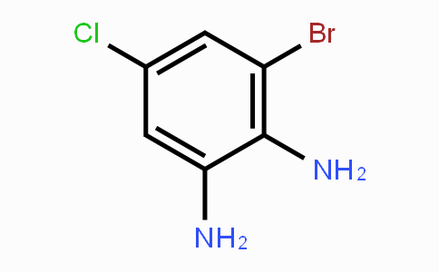 CAS No. 500862-39-5, 3-bromo-5-chlorobenzene-1,2-diamine