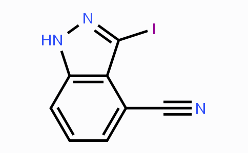 944898-93-5 | 3-iodo-1H-indazole-4-carbonitrile