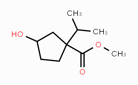 CAS No. 400769-91-7, methyl 3-hydroxy-1-isopropylcyclopentanecarboxylate