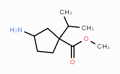 765298-45-1 | methyl 3-amino-1-isopropylcyclopentanecarboxylate