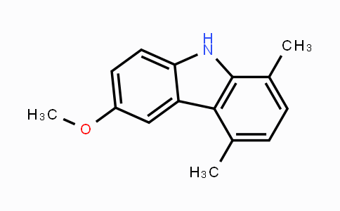CAS No. 18028-57-4, 6-methoxy-1,4-dimethyl-9H-carbazole