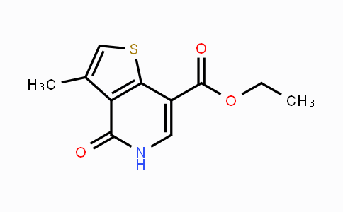 869543-46-4 | ethyl 3-methyl-4-oxo-4,5-dihydrothieno[3,2-c]pyridine-7-carboxylate