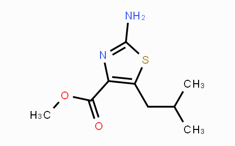 CAS No. 864437-22-9, methyl 2-amino-5-isobutylthiazole-4-carboxylate