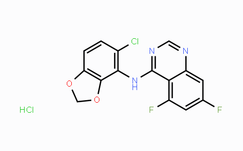 MC447575 | 893428-68-7 | N-(5-chlorobenzo[d][1,3]dioxol-4-yl)-5,7-difluoroquinazolin-4-amine hydrochloride