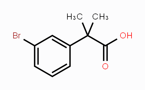 CAS No. 885068-00-8, 2-(3-bromophenyl)-2-methylpropanoic acid