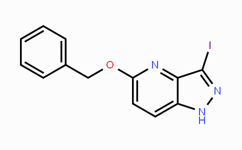 CAS No. 1134328-03-2, 5-(benzyloxy)-3-iodo-1H-pyrazolo[4,3-b]pyridine