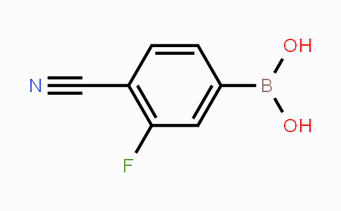 CAS No. 843663-18-3, 4-cyano-3-fluorophenylboronic acid