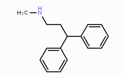 CAS No. 28075-29-8, N-methyl-3,3-diphenylpropan-1-amine
