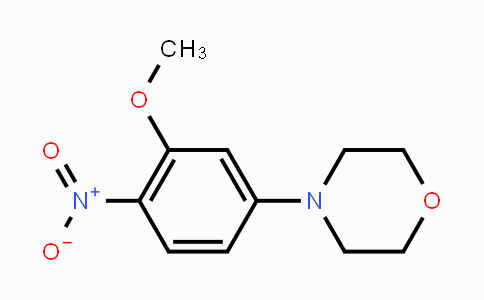 CAS No. 6950-88-5, 4-(3-methoxy-4-nitrophenyl)morpholine