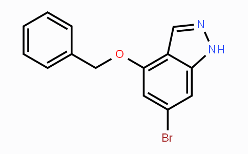 CAS No. 1305208-33-6, 4-(benzyloxy)-6-bromo-1H-indazole