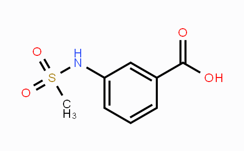 CAS No. 28547-13-9, 3-(methylsulfonamido)benzoic acid
