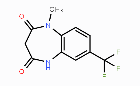 CAS No. 61352-54-3, 1-methyl-7-(trifluoromethyl)-1H-benzo[b][1,4]diazepine-2,4(3H,5H)-dione
