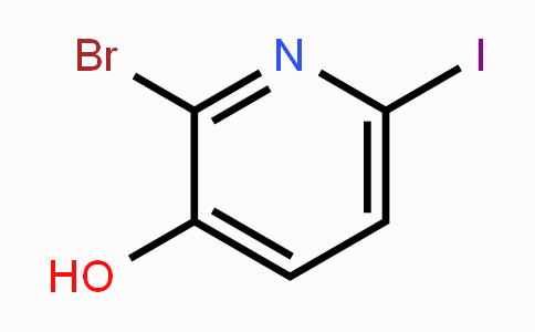 CAS No. 129611-32-1, 2-bromo-6-iodopyridin-3-ol