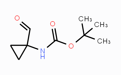 CAS No. 107259-06-3, tert-butyl 1-formylcyclopropylcarbamate