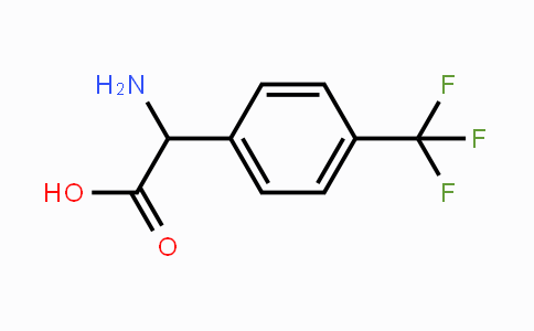 CAS No. 142012-65-5, 2-amino-2-(4-(trifluoromethyl)phenyl)acetic acid
