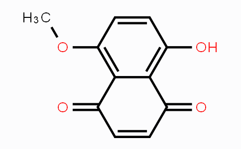 CAS No. 21418-04-2, 5-hydroxy-8-methoxynaphthalene-1,4-dione