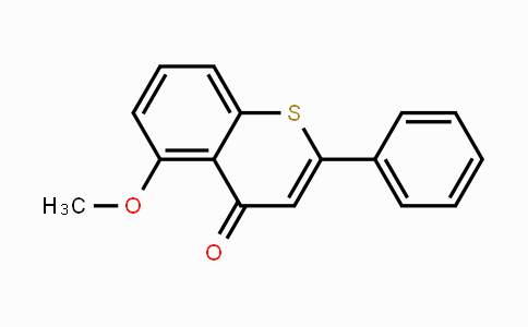 CAS No. 86406-07-7, 5-methoxy-2-phenyl-4H-thiochromen-4-one