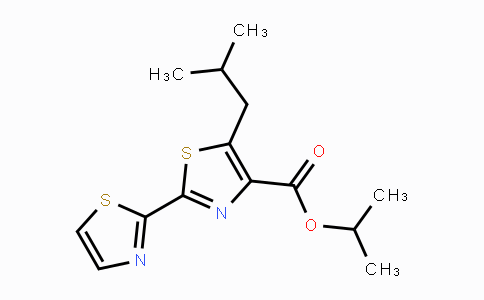 CAS No. 910476-36-7, isopropyl 5-isobutyl-2,2'-bithiazole-4-carboxylate