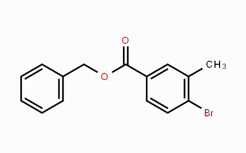CAS No. 591775-13-2, 4-Bromo-3-methylbenzoic acid benzyl ester