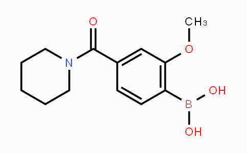 4-(Piperidine-1-carbonyl)-2-methoxyphenylboronic acid