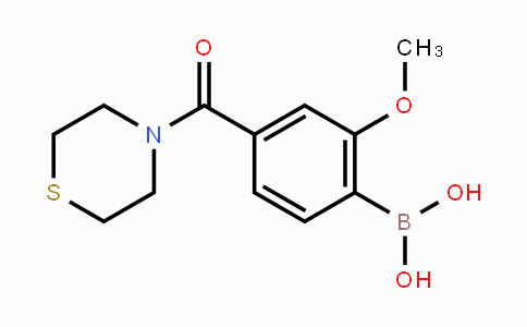 4-(Thiomorpholine-4-carbonyl)-2-methoxyphenylboronic acid