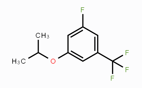 CAS No. 1395039-21-0, 5-Fluoro-1-isopropoxy-3-(trifluoromethyl)benzene