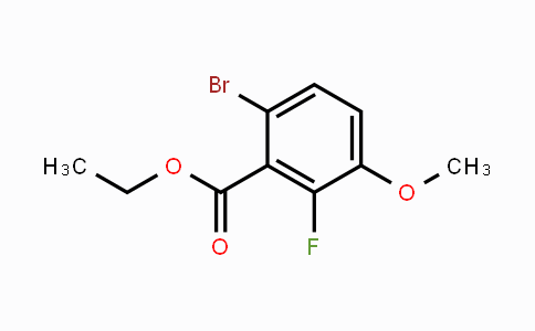 CAS No. 1823558-41-3, Ethyl 6-bromo-2-fluoro-3-methoxybenzoate