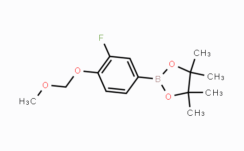 CAS No. 1248556-02-6, 3-Fluoro-4-(methoxymethoxy)phenylboronic acid pinacol ester