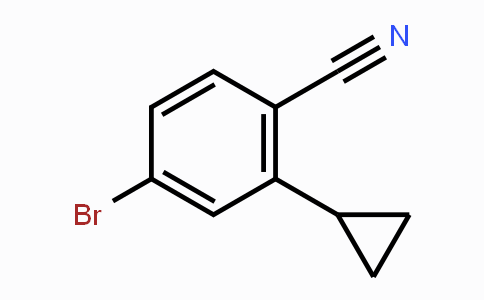 CAS No. 1353854-27-9, 4-Bromo-2-cyclopropylbenzonitrile
