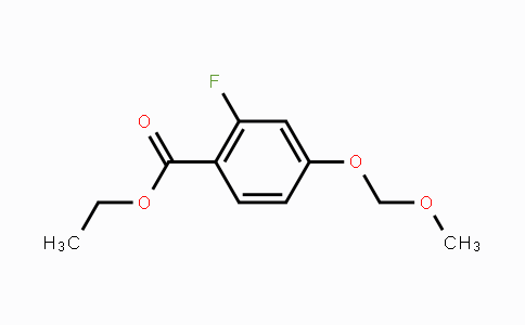Ethyl 2-fluoro-4-(methoxymethoxy)benzoate
