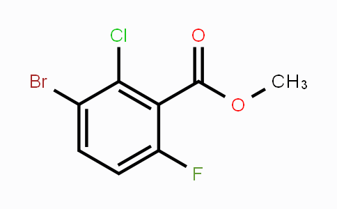 CAS No. 1784053-31-1, Methyl 3-bromo-2-chloro-6-fluorobenzoate